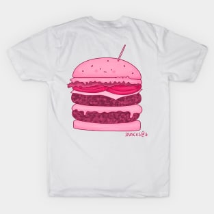 PINK Cheese Burger T-Shirt